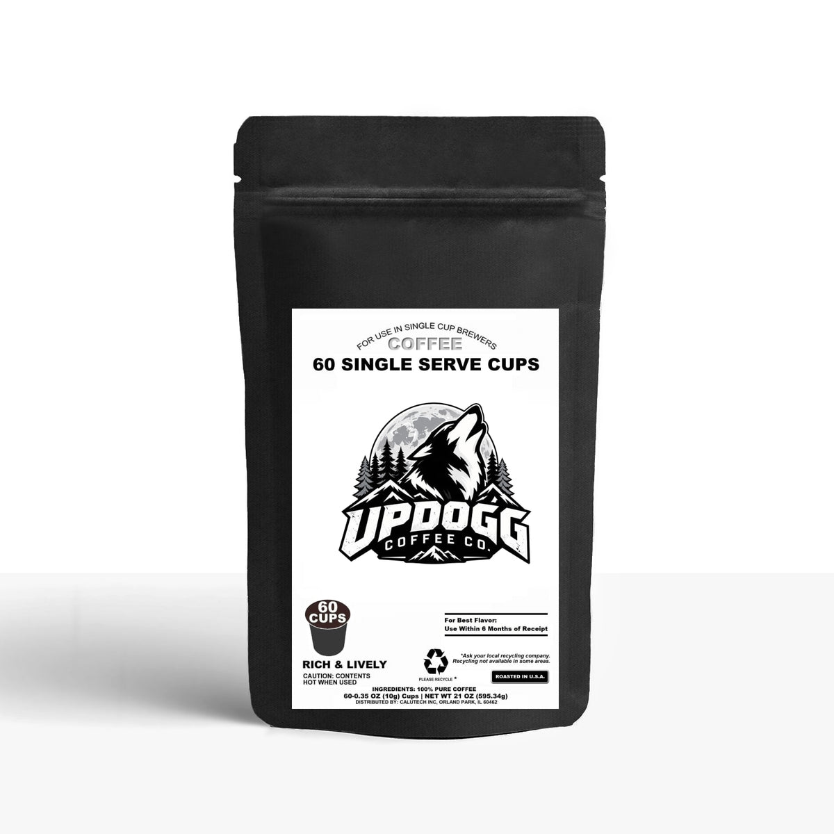 60 Pack Single Serve Coffee Capsules